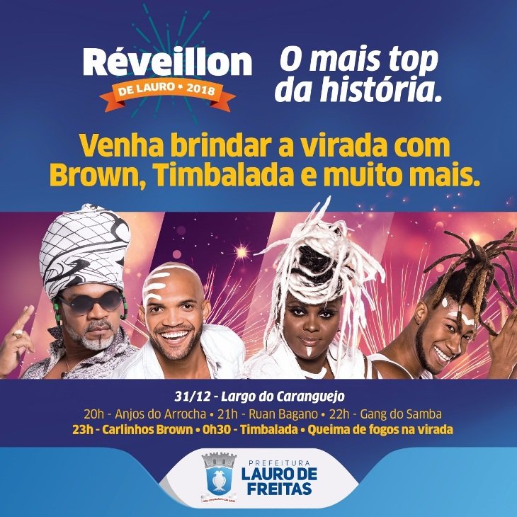 AtraA�A�es do rA�veillon de Lauro de Freitas (Foto: DivulgaA�A?o)